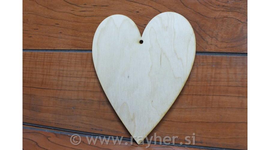 Leseno srce, 15cm