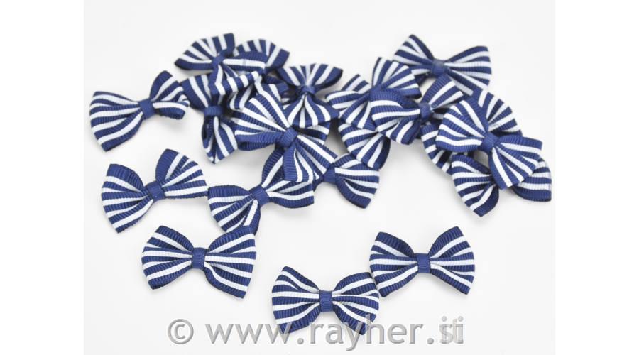 Mašne, navy, 20 kom