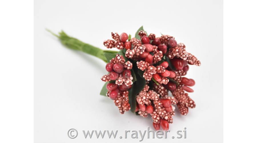 Pistiles, red, 9cm