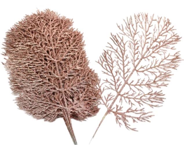 Sijajuća grana, rose gold, 40x15cm,10kom