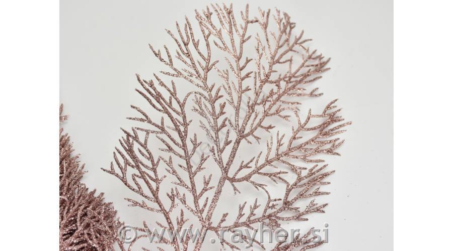 Sijajuća grana, rose gold, 40x15cm,10kom