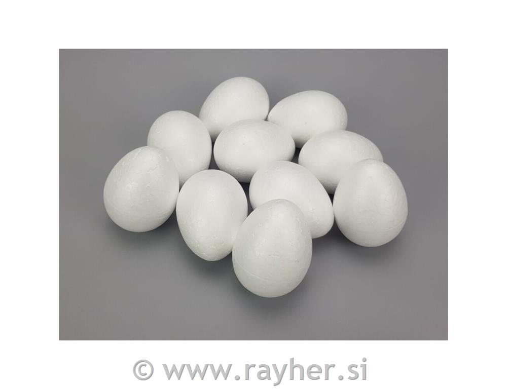 Jaja od stiropora, 9cm, set 10