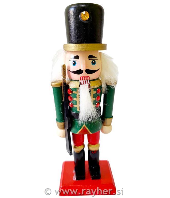 Orašar, 14 cm, zeleni