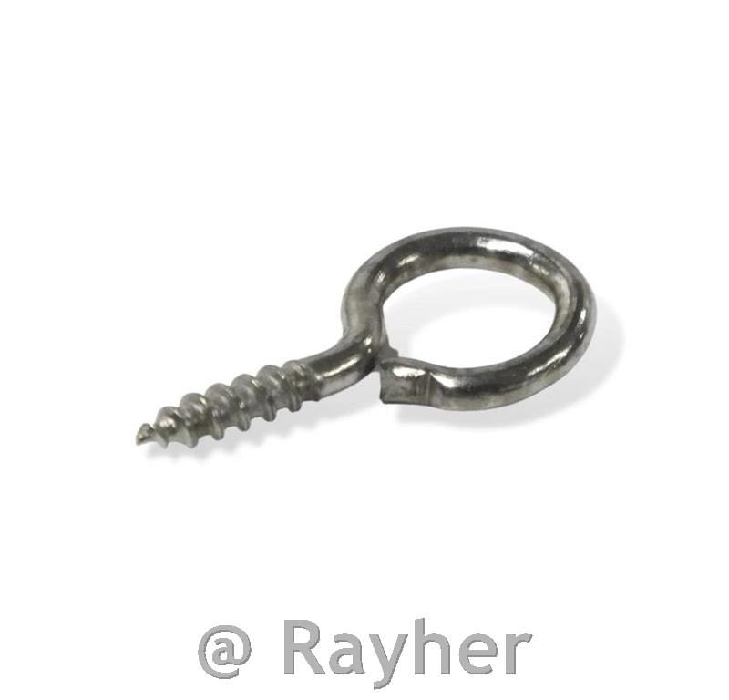 Silver screws, 7 × 14 mm, 25 pcs