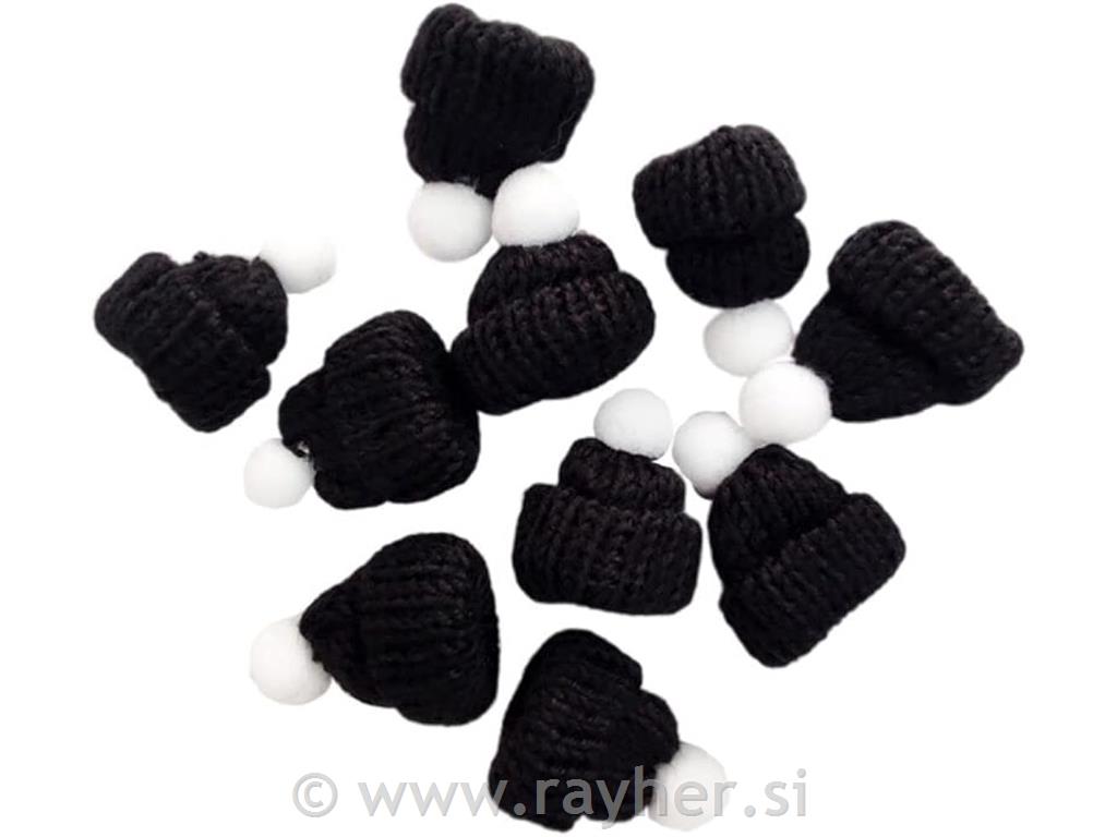 Božićni šešir, mini, 5cm, set 12