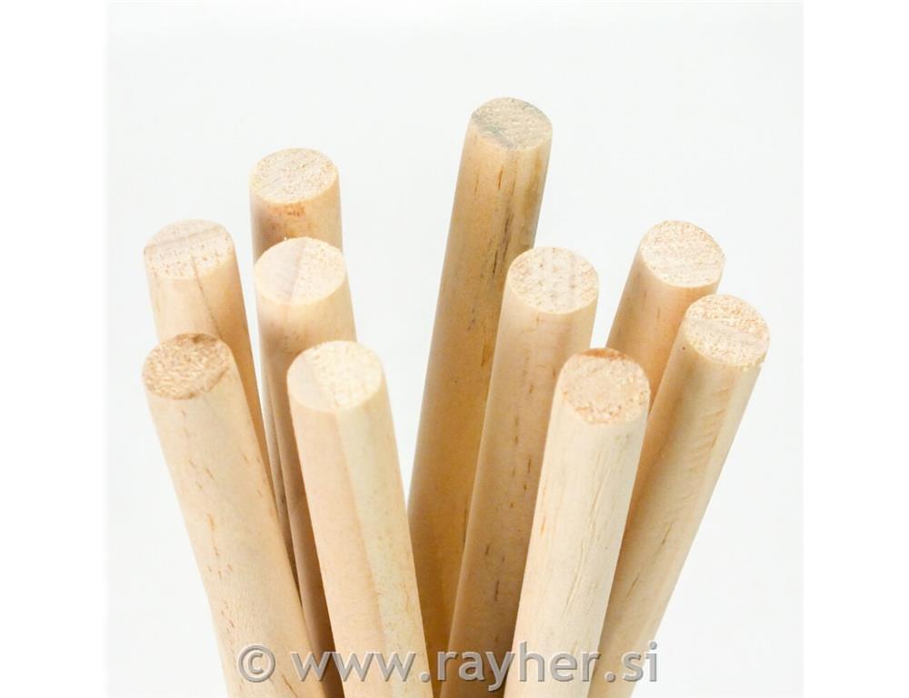 Drveni štapići, 30cm, set 10, 1cm