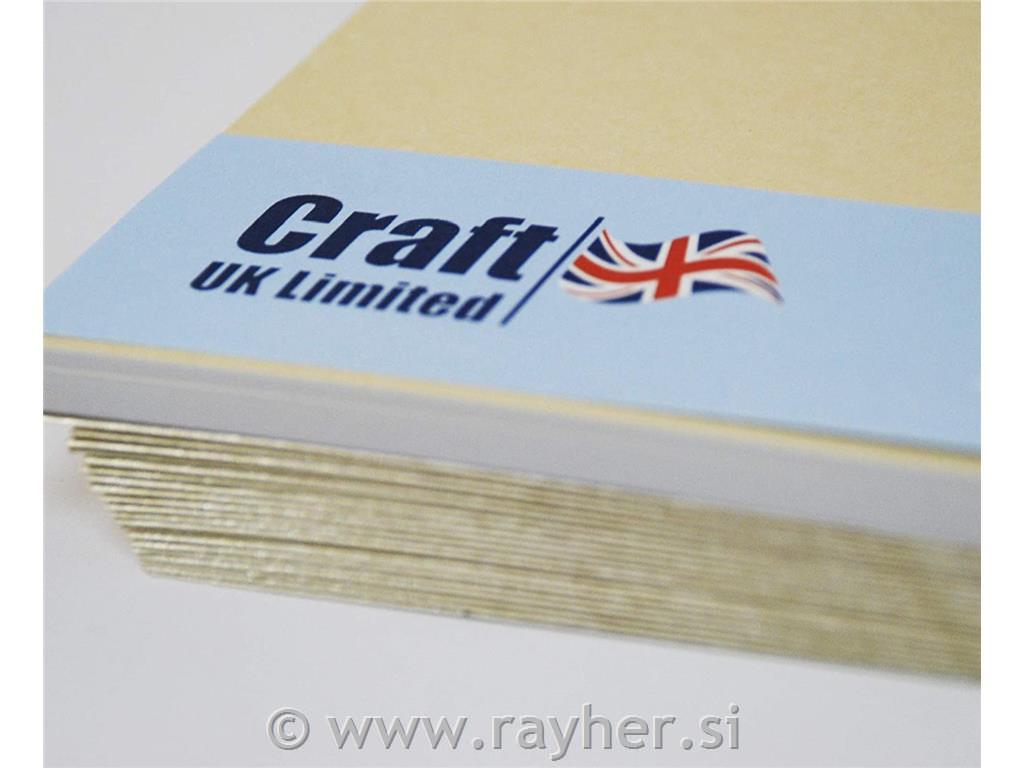 CREAM PEARLESCENT CARDS & ENVELOPES C6