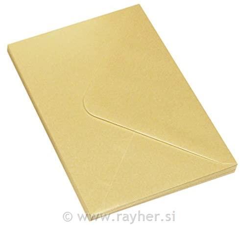 CREAM PEARLESCENT CARDS & ENVELOPES C6