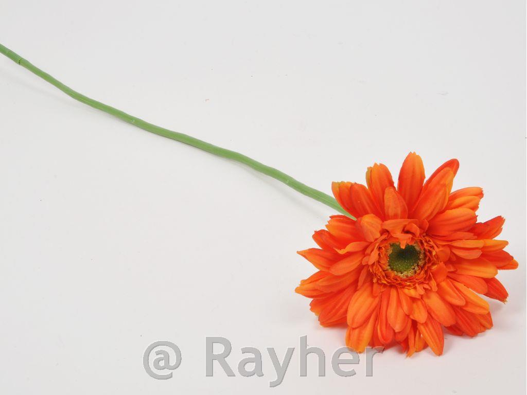 Gerbera, narančasta, 64 cm