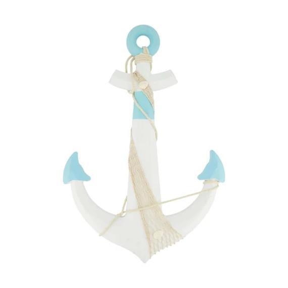 Morsko sidro, drveno, dekoracija, 58 cm