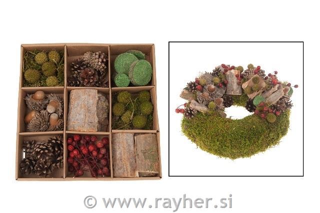 Set "Natur" za dekoracijo