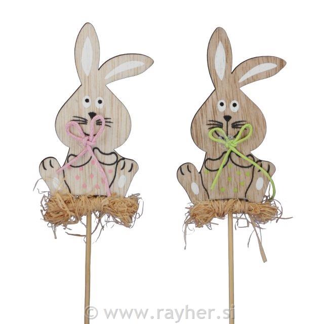 Zec, sa pink/zeleno maš., 80mm, 1 kom