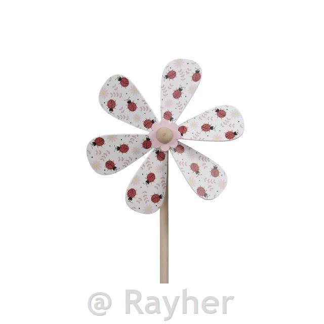 Pinwheel with ladybugs, 40 cm