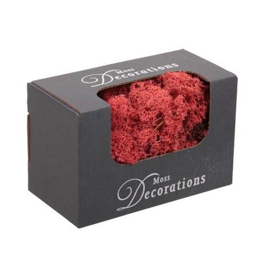 Ukrasna mahovina 50g, crven