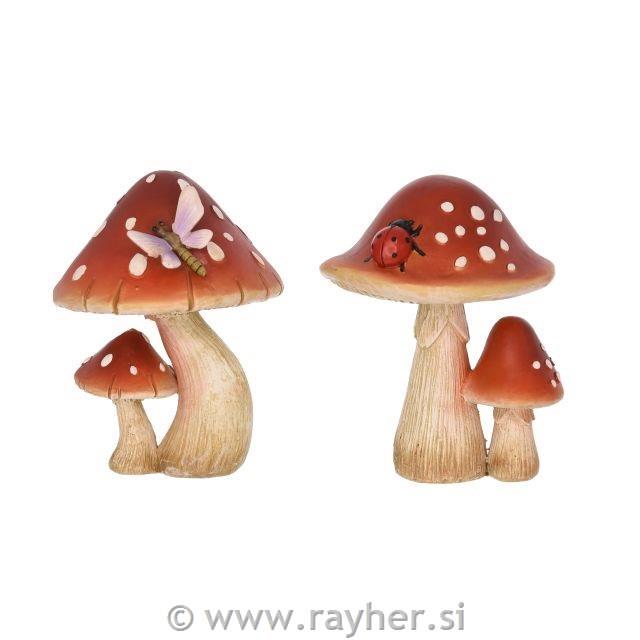 Gobici rdeči 11x9x11,5 cm
