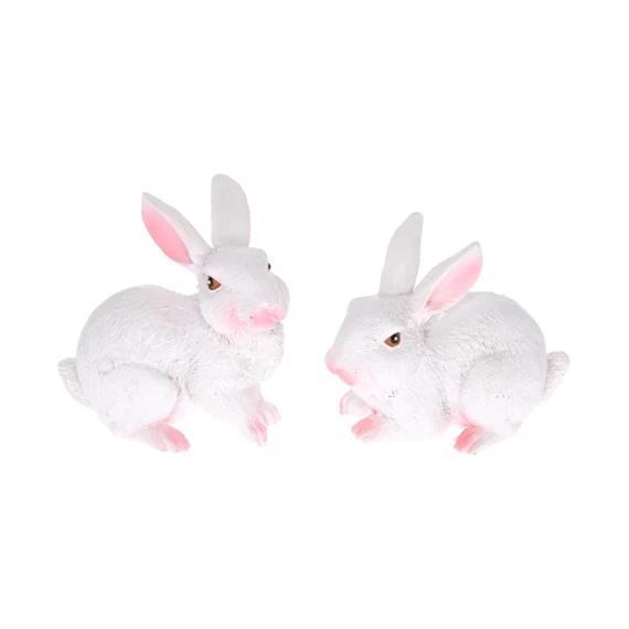 Zečić, bijeli, 4 cm, 1 kom