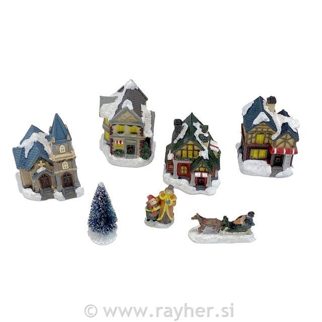 Zimsko selo, set 7, LED rasvjeta