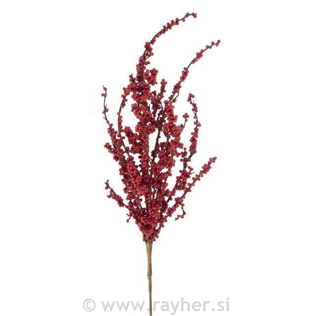 Grana s bobičastim plodovima,84cm,crvena