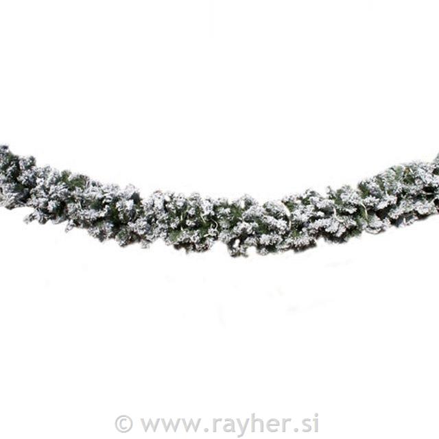 Zasnežena girlanda, 250x18 cm