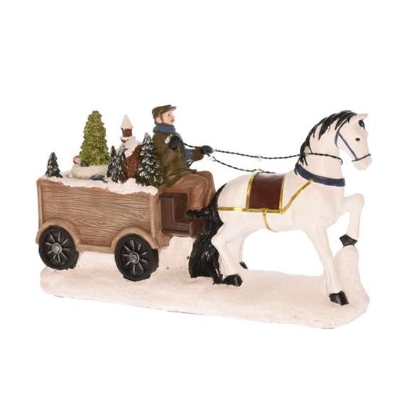 Zimske sanjke, LED rasvjeta, animacija