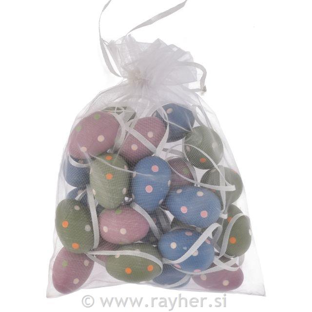 Jaja pastel, 4cm, set 24