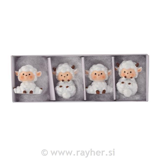 Ovce, 3 cm, set 4