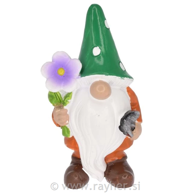 Palček z rožico 7cm