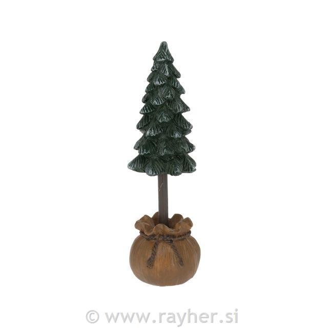 Borovica u vrećici, figura, 12 cm