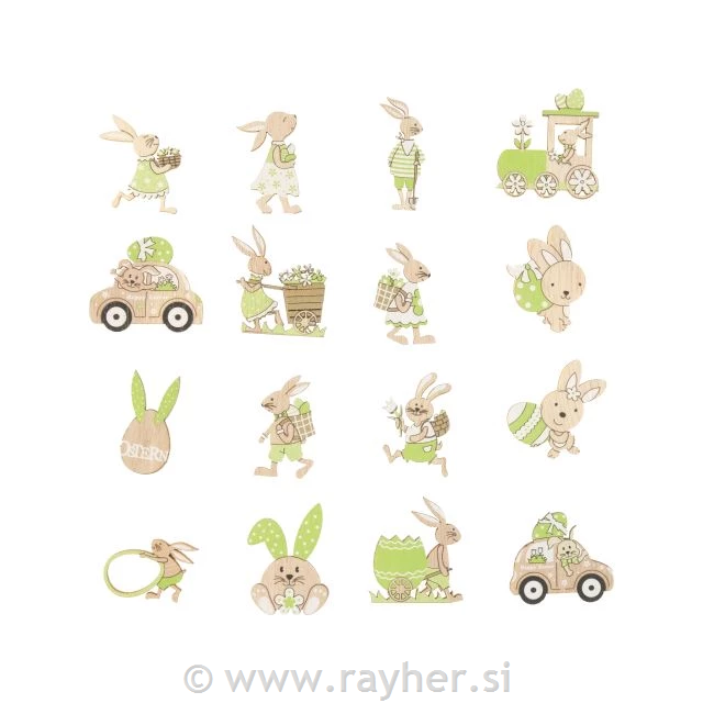 Uskrsni ukrasi, set 12