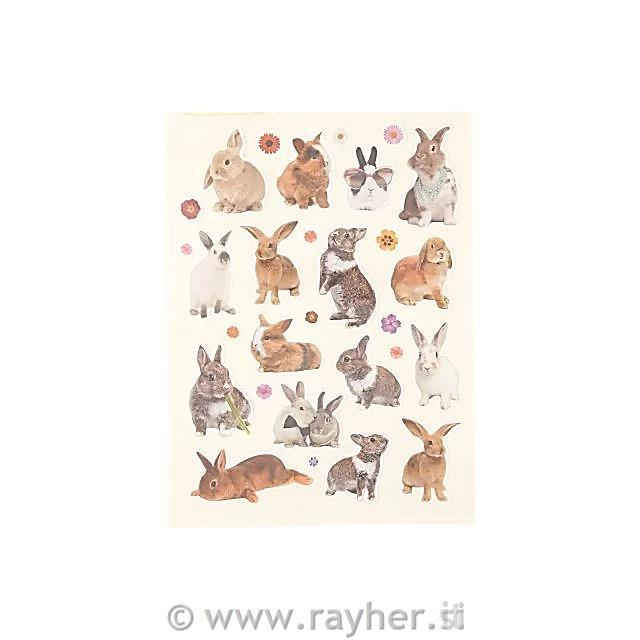 Naljepnice „Uskrsni motivi – zečići“