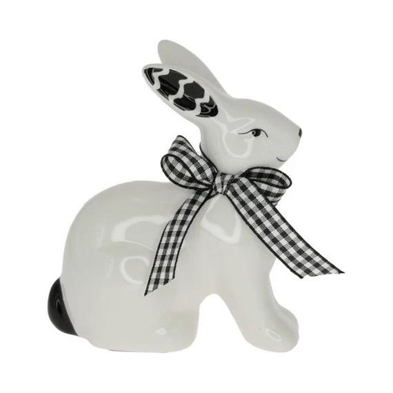 Zečić s mašnicom, 11 cm, 1 kom