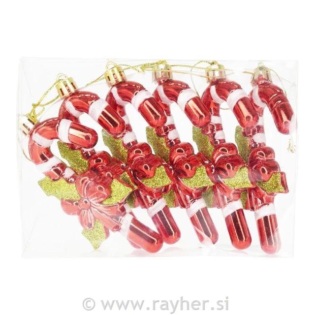 Božićni ukrasi u obliku slatkića, set 6
