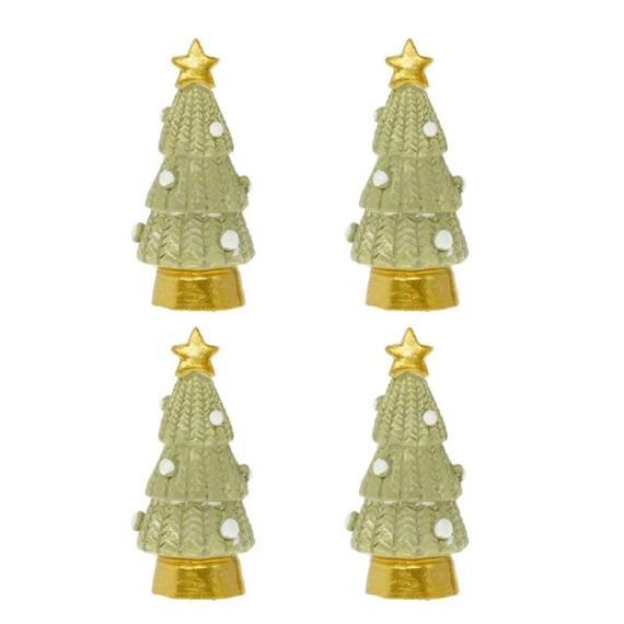 Božićne jelke sa zvijezdom, set 4