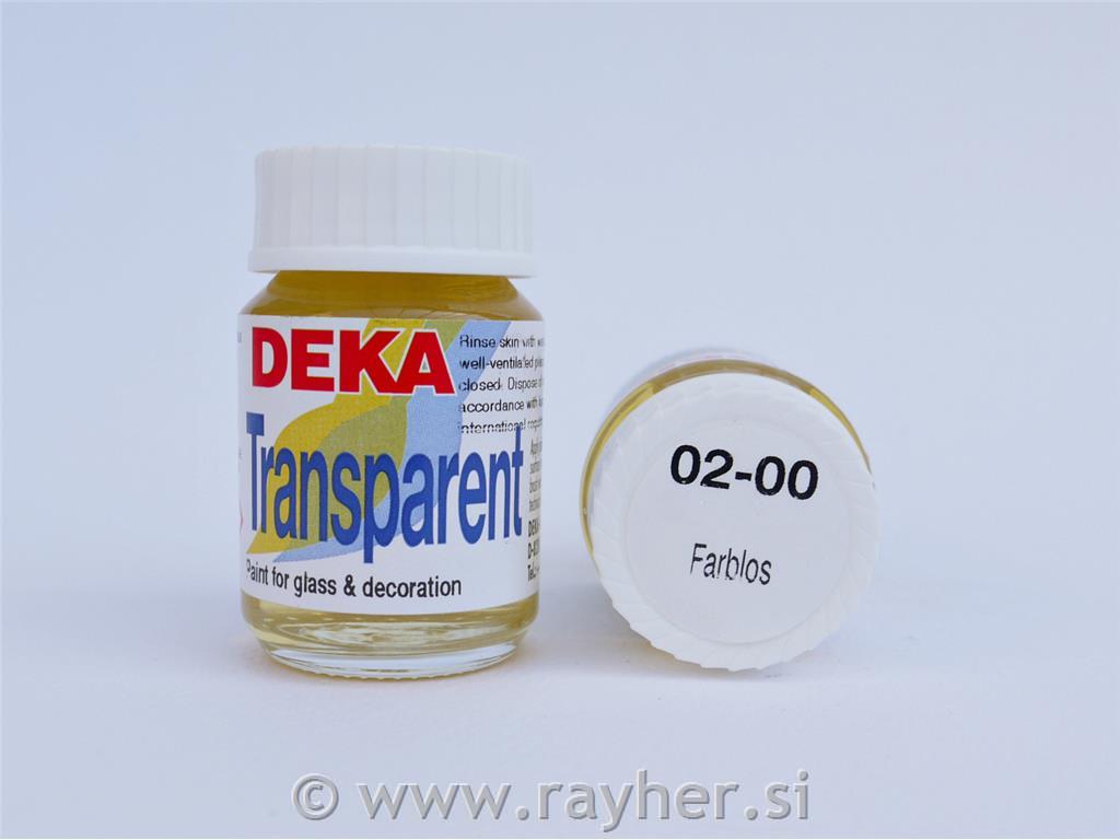 DEKA Transparent 25 ml transparentna