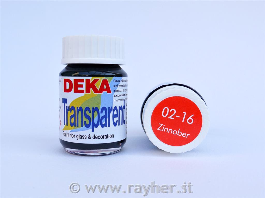 DEKA Transparent 25 ml ljubičasto crvena