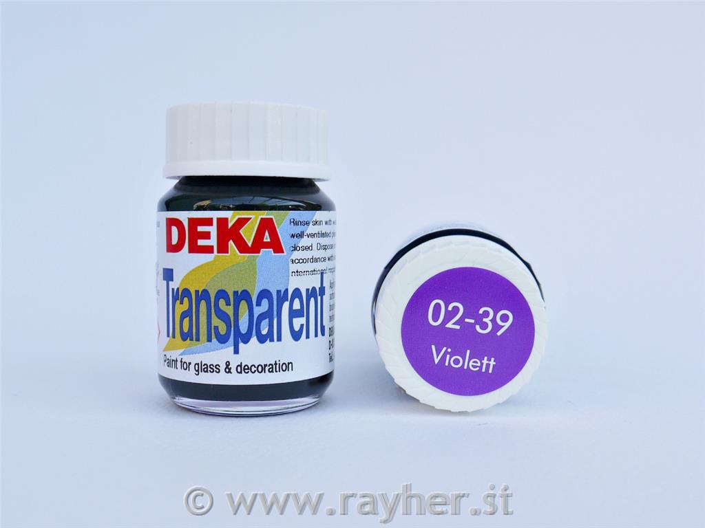DEKA Transparent 25 ml ljubičasta