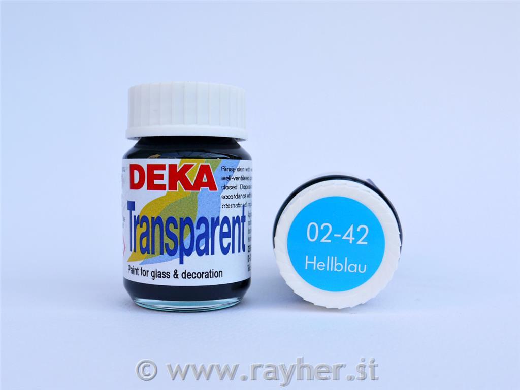 DEKA Transparent 25 ml sv. plava