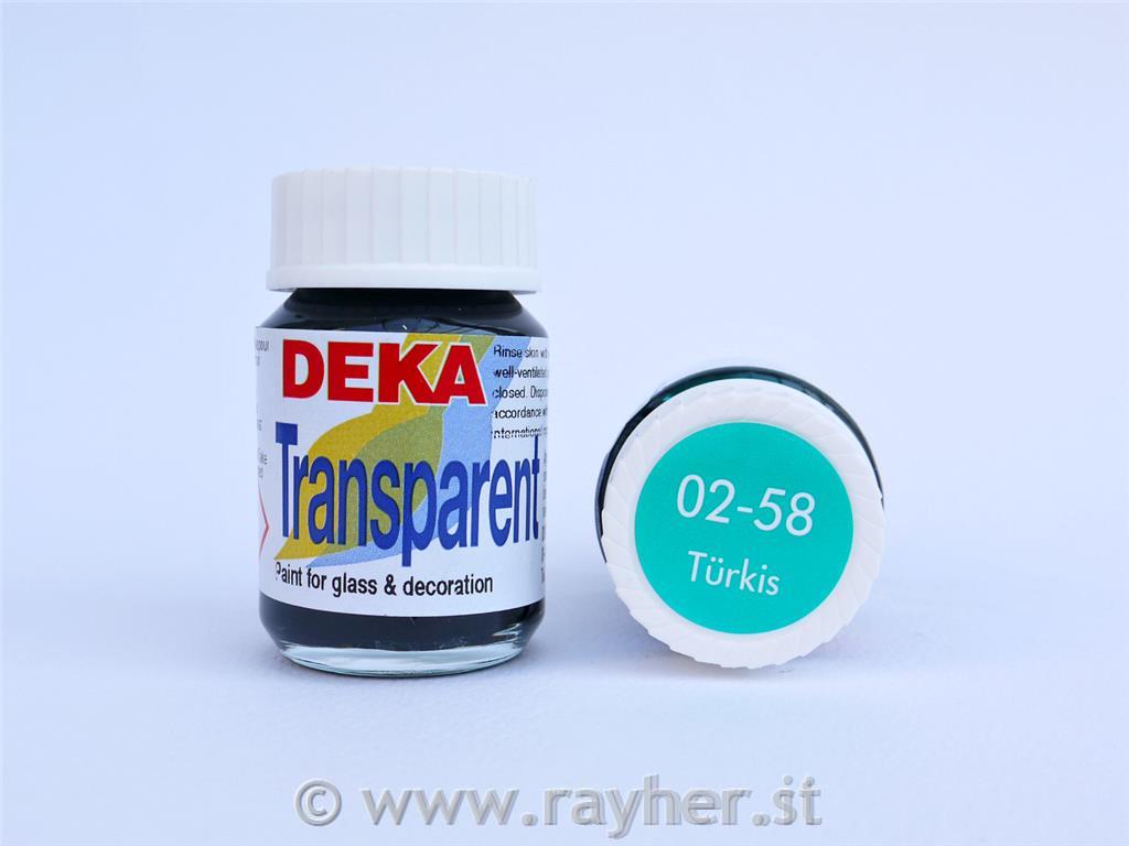DEKA Transparent 25 ml tirkiz