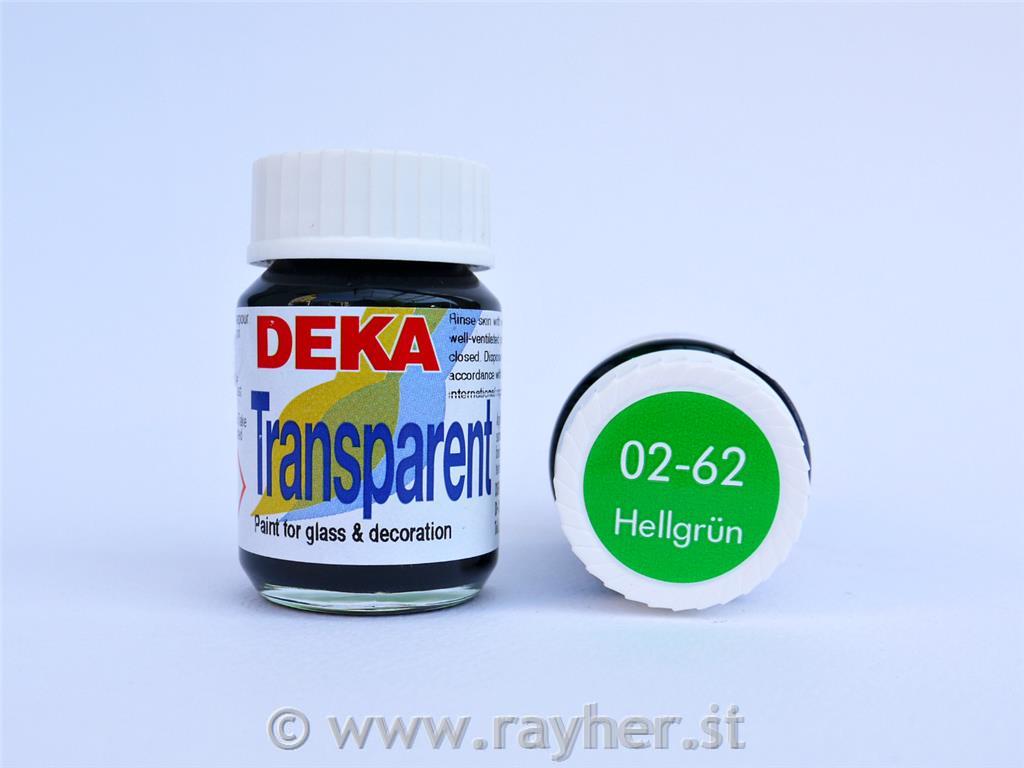 DEKA Transparent 25 ml sv. zelena