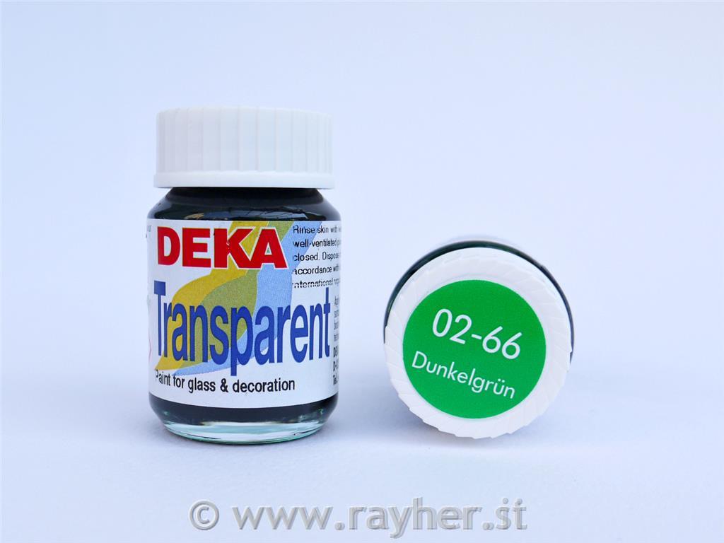 DEKA Transparent 25 ml t. zelena