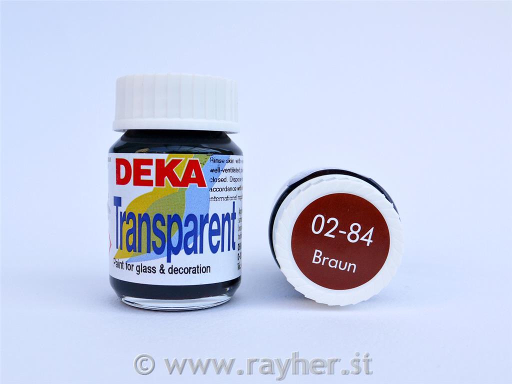 DEKA Transparent 25 ml smeđa