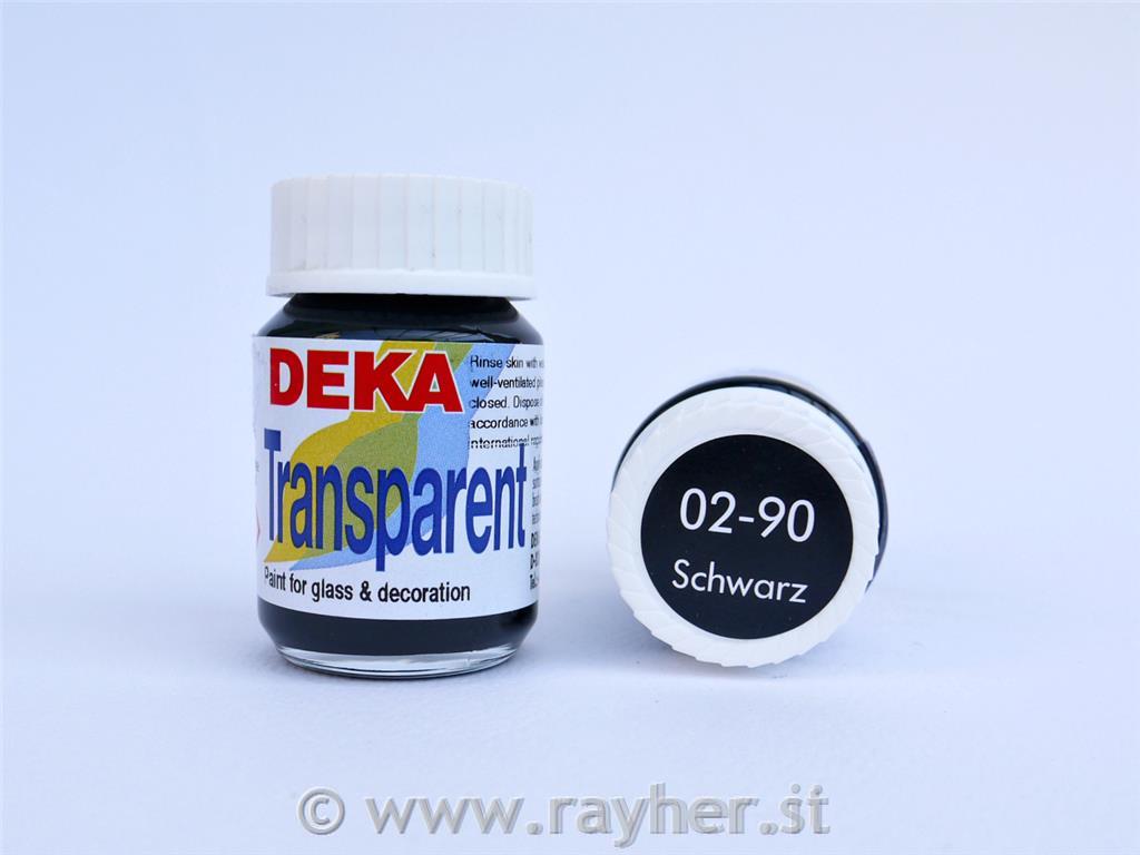 DEKA Transparent 25 ml crna