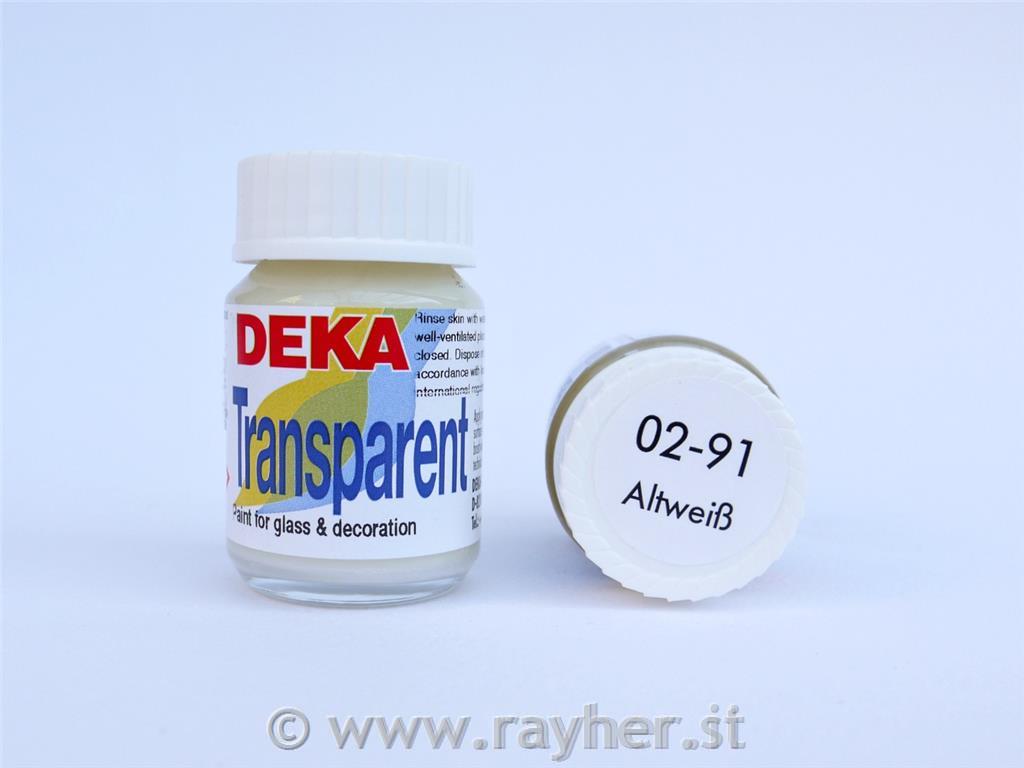 DEKA Transparent 25 ml stara bijela