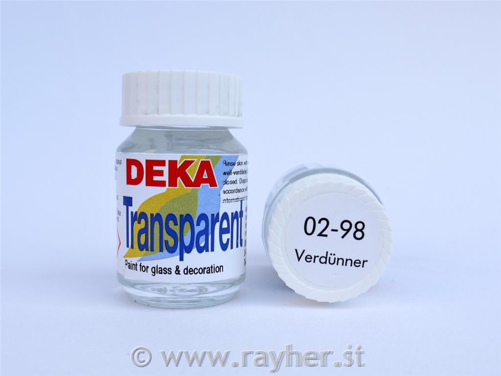 DEKA Transparent 25 ml razrjeđivač