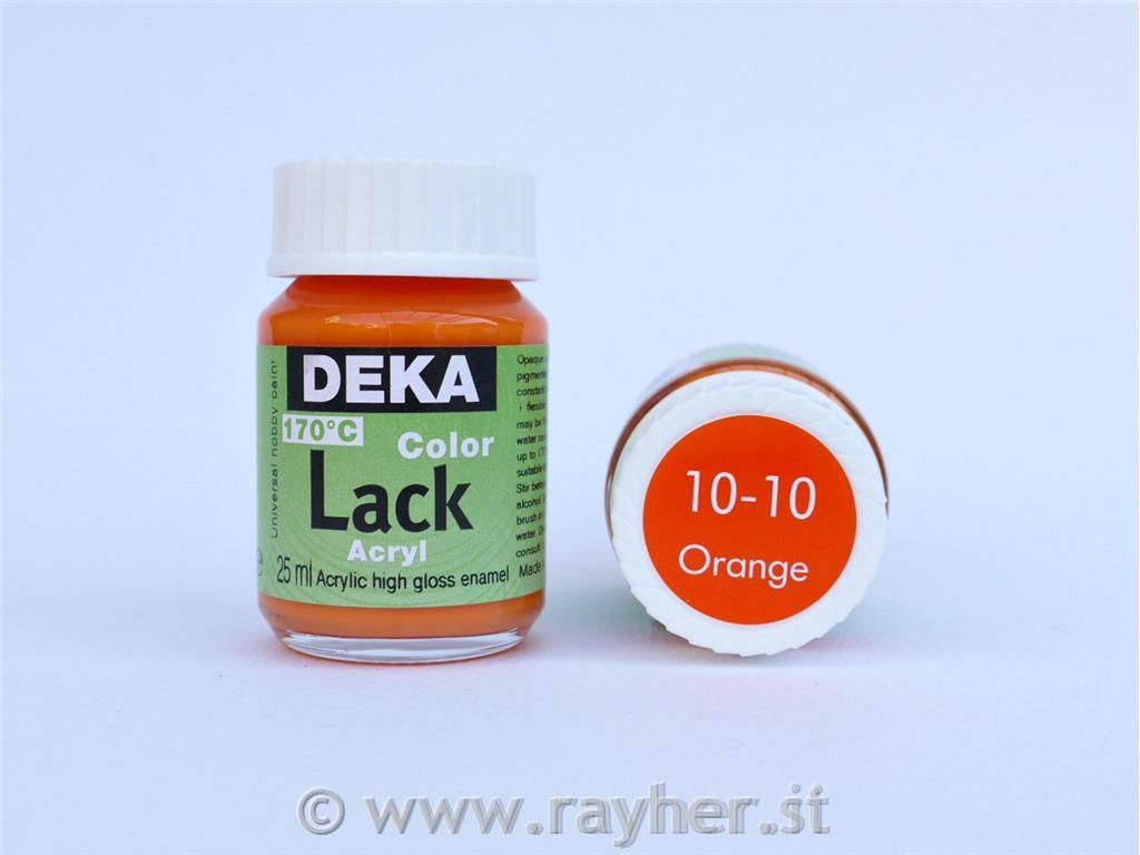 DEKA ColorLack 25 ml narančasta