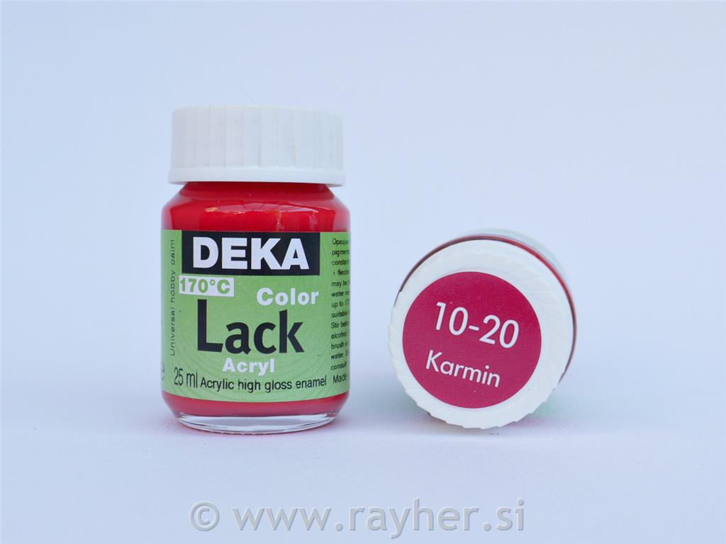 DEKA ColorLack 25 ml karmin crvena