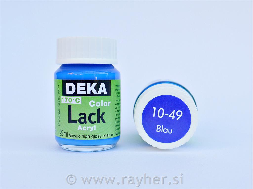 DEKA ColorLack 25 ml plava