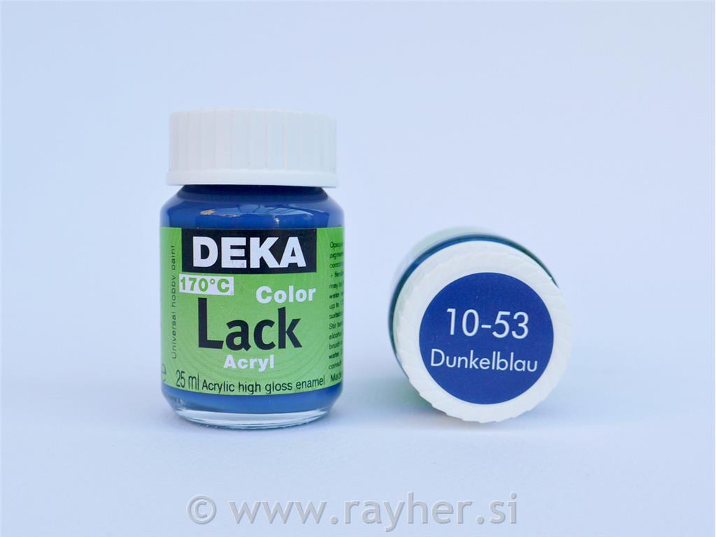 DEKA ColorLack 25 ml t. plava