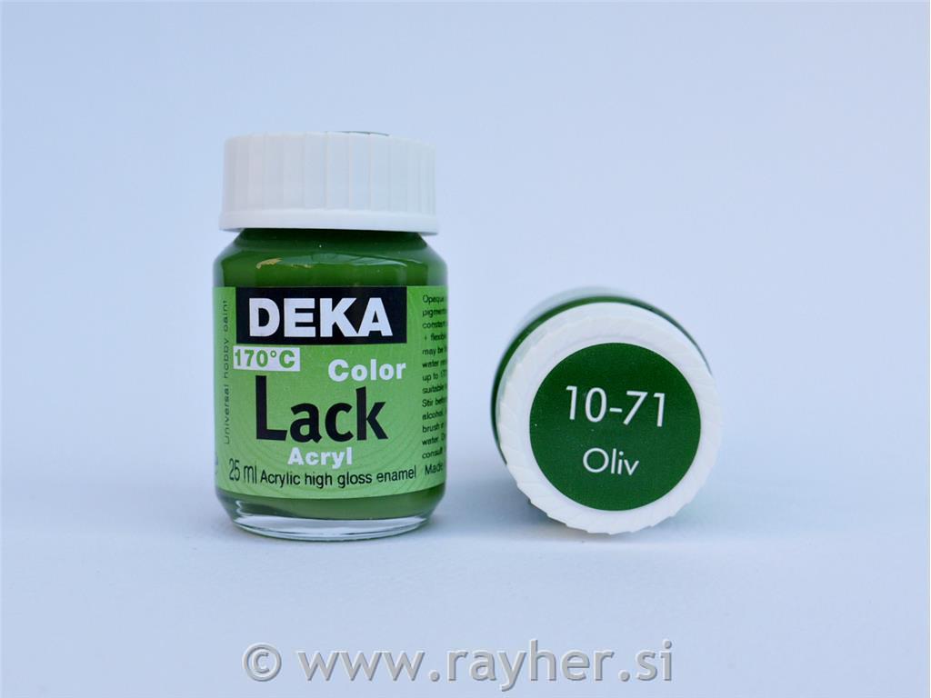 DEKA ColorLack 25 ml maslinasto zelena