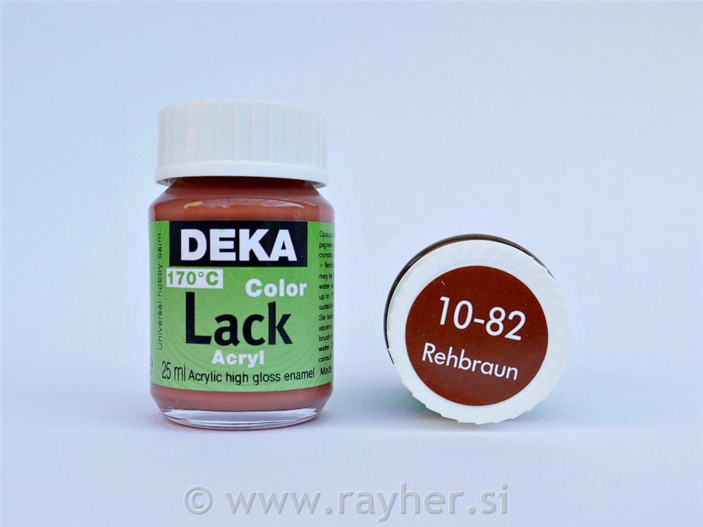 DEKA ColorLack 25 ml sv.smeđa